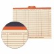 Smead 1/5 Tab Cut Letter Recycled Top Tab File Folder - 8 1/2" x 11" - Center Tab Position - Manila - Manila - 10% Recycled - 10