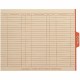 Smead End Tab Manila Out Guides with Printed Form - Printed OUT - 5 Tab(s)/Set - 15.25" Divider Width x 9.50" Divider Length - M