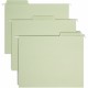 Smead FasTab 1/3 Tab Cut Letter Recycled Hanging Folder - 8 1/2" x 11" - Top Tab Location - Assorted Position Tab Position - Mos