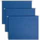 Smead 1/5 Tab Cut Letter Recycled Hanging Folder - 8 1/2" x 11" - Top Tab Location - Assorted Position Tab Position - Vinyl - Na