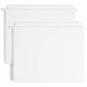 Smead FasTab Straight Tab Cut Letter Recycled Hanging Folder - 8 1/2" x 11" - Assorted Position Tab Position - White - 10% Recyc