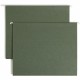 Smead Letter Recycled Hanging Folder - 1" Folder Capacity - 8 1/2" x 11" - 1" Expansion - Pressboard - Standard Green - 10% Recy