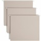 Smead TUFF 1/3 Tab Cut Letter Recycled Hanging Folder - 8 1/2" x 11" - 2" Expansion - Top Tab Location - Steel Gray - 10% Recycl