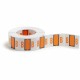 Smead BCCR Bar-Style Color-Coded Labels - "Alphabet" - 1 1/4" Width x 1" Length - Light Orange - 500 / Roll - 500 / Roll