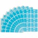 Smead AlphaZ ACCS Color-Coded Labels - "D" - 1" Width x 1 5/8" Length - Light Blue - 10 / Sheet - 100 / Pack