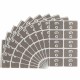 Smead AlphaZ ACCS Color-Coded Labels - "G" - 1" Width x 1 5/8" Length - Gray - 10 / Sheet - 100 / Pack