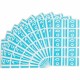 Smead AlphaZ ACCS Color-Coded Labels - "Q" - 1" Width x 1 5/8" Length - Light Blue - 10 / Sheet - 100 / Pack