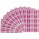 Smead AlphaZ ACCS Color-Coded Labels - "R" - 1" Width x 1 5/8" Length - Purple - 10 / Sheet - 100 / Pack
