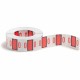 Smead BCCRN Bar-Style Color-Coded Labels - "Number" - 1 1/4" Width x 1" Length - Pink - 500 / Roll