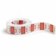 Smead BCCRN Bar-Style Color-Coded Labels - "Number" - 1 1/4" Width x 1" Length - Dark Orange - 500 / Roll