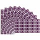 Smead ETS Color-Coded Year Labels - 1/2" Height x 1" Width - Rectangle - Purple