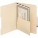 Smead Self-Adhesive Folder Dividers with Pockets - For Letter 8 1/2" x 11" Sheet - Manila - Manila - 25 / Pack