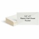 Smead Self-Adhesive Pockets - 9" x 5 9/16" Sheet - Clear - Poly - 100 / Box
