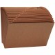 Smead Letter Recycled Expanding File - 8 1/2" x 11" - 7/8" Expansion - 21 Pocket(s) - Redrope - Redrope - 30% Recycled - 1 Each