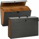 Smead Legal Recycled Expanding File - 8 1/2" x 14" - 1400 Sheet Capacity - 19 Pocket(s) - Black - 30% Recycled - 1 Each