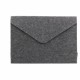 Smead Soft Touch Tabloid Expanding File - 11" x 17" - 2" Expansion - Gray - 12 / Carton