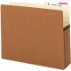 Smead 2/5 Tab Cut Letter Recycled File Pocket - 8 1/2" x 11" - 3 1/2" Expansion - Top Tab Location - Right Tab Position - Redrop