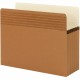 Smead Easy Grip File Pocket, Straight-Cut Tab, 5-1/4" Expansion, Letter Size, Redrope, 10 per Box (73209) - 8 1/2" x 11" - 5 1/4