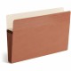 Smead Easy Grip Straight Tab Cut Legal Recycled File Pocket - 8 1/2" x 14" - 3 1/2" Expansion - Pressboard - Redrope - 30% Recyc