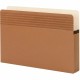 Smead Easy Grip Straight Tab Cut Legal Recycled File Pocket - 8 1/2" x 14" - 1 3/4" Expansion - Redrope - Redrope - 30% Recycled