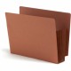 Smead TUFF Straight Tab Cut Letter Recycled File Pocket - 8 1/2" x 11" - 7" Expansion - Redrope - Redrope - 100% Recycled - 5 / 