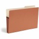 Smead 2/5 Tab Cut Legal Recycled File Pocket - 8 1/2" x 14" - 3 1/2" Expansion - Right Tab Position - Redrope - Redrope - 30% Re