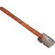 Black Box Gigabase Cat. 5E UTP Patch Cable - RJ-45 Male - RJ-45 Male - 2ft - Orange