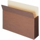 Smead TUFF Straight Tab Cut Legal Recycled File Pocket - 8 1/2" x 14" - 800 Sheet Capacity - 3 1/2" Expansion - Redrope - 30% Re