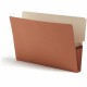 Smead Legal Recycled File Pocket - 8 1/2" x 14" - 3 1/2" Expansion - End Tab Location - Top Tab Position - Redrope - Redrope - 3