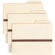 Smead Manila File Pockets with 2/5-Cut Tab - Letter - 8 1/2" x 11" Sheet Size - 1" Expansion - 2/5 Tab Cut - Right Tab Location 
