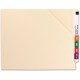 Smead Shelf-Master Straight Tab Cut Letter Recycled File Jacket - 8 1/2" x 11" - 1 1/2" Expansion - Manila - 10% Recycled - 50 /