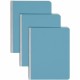 Smead Letter Recycled Fastener Folder - 8 1/2" x 11" - 3" Expansion - 1 Fastener(s) - Pressboard - Blue - 100% Paper Recycled - 