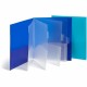 Smead Letter Pocket Folder - 8 1/2" x 11" - 10 Pocket(s) - Dark Blue, Teal - 15 / Carton
