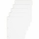 Smead Three-Ring Binder Index Dividers - Letter - 8.50" Width x 11" Length - White Divider - Recycled - 20 / Box