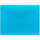 Smead Letter File Wallet - 8 1/2" x 11" - Teal - 10 / Box