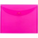 Smead Letter File Wallet - 8 1/2" x 11" - Pink - 10 / Box