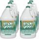 Simple Green Industrial Cleaner/Degreaser - For Pan, Floor, Wall, Pot, Window, Sink, Drain, Tool, Washable Surface, Laundry - Co