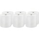 LoCor Hardwound Roll Towels - 1 Ply - 8" x 800 ft - White - Virgin Fiber - 6 / Carton