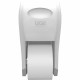 LoCor Top-Down Bath Tissue Dispenser - 300 x Sheet - 7.4" Height x 7.2" Width x 13.5" Depth - White - 1 Each
