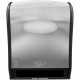 LoCor Electronic Hardwound Towel Dispenser - Touchless Dispenser - 10.2" Height x 13.6" Width x 16.4" Depth - Stainless - 1 Each