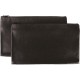 Sparco Carrying Case (Wallet) Cash, Check, Receipt, Office Supplies - Black - Polyvinyl Chloride (PVC) Body x 11" Width x 6" Dep