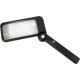 Sparco Rectangular Handheld Magnifier - Magnifying Area 2" Width x 4" Length - Acrylic Lens