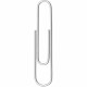 ACCO Premium Paper Clips - No. 1 - 10 Sheet Capacity - Galvanized, Corrosion Resistant - 10 / Pack - Silver - Metal, Zinc Plated