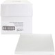 Sparco Perforated Blank Computer Paper - 8 1/2" x 11" - 20 lb Basis Weight - 2550 / Carton - Perforated - White