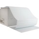 Sparco Continous-form 1/2" Green Bar Computer Paper - 14 7/8" x 11" - 20 lb Basis Weight - 270 / Carton - Perforated - Green Bar