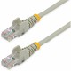 StarTech.com 20 ft Gray Snagless Cat5e UTP Patch Cable - Make Fast Ethernet network connections using this high quality Cat5e Ca