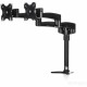 StarTech.com Desk Mount Dual Monitor Arm, Dual Articulating Monitor Arm, Height Adjustable, For VESA Monitors up to 24" (29.9lb/