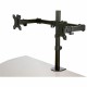 StarTech.com Desk Mount Dual Monitor Arm - Ergonomic VESA Compatible Mount for up to 32 inch Display - Desk Clamp / Grommet - Ar