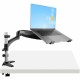StarTech.com Desk Mount Laptop Arm, Full Motion Articulating Arm/Stand for Laptop or 34" (17.6lb/8kg) Monitor, VESA Mount Laptop