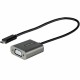 StarTech.com USB C to VGA Adapter, 1080p USB Type-C to VGA Adapter Dongle, USB-C to VGA Monitor/Display Video Converter, 12" Lon